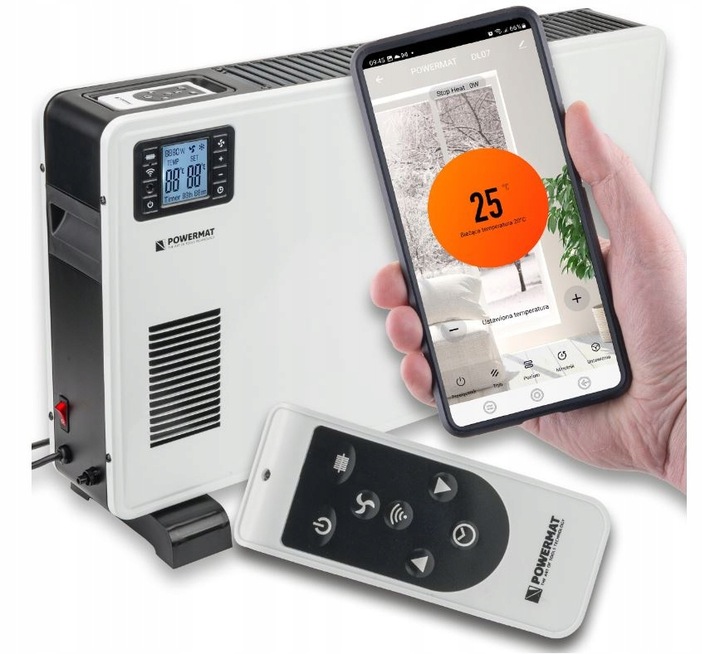 Elektrický konvektor Powermat PM-GK-3500DLW 2300 W